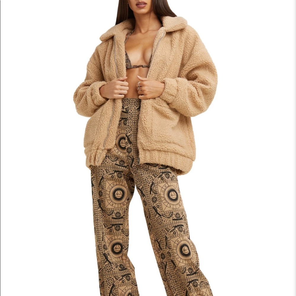 I. Am. Gia. Camel Pixie Coat